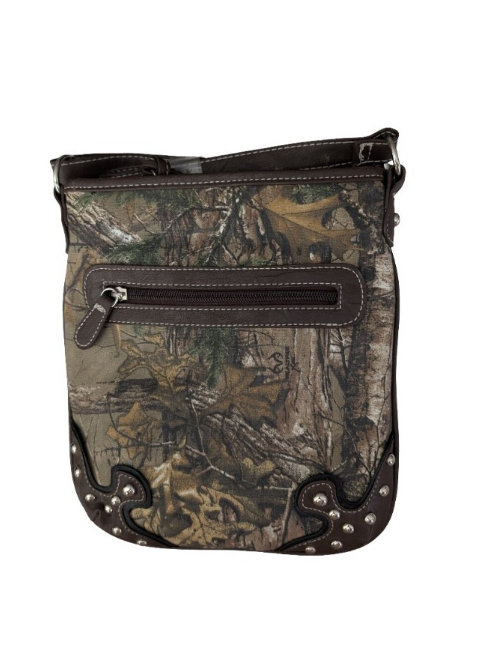 Realtree Camo Crossbody Purse Shoulder Bag Faux Leather Western Hunting